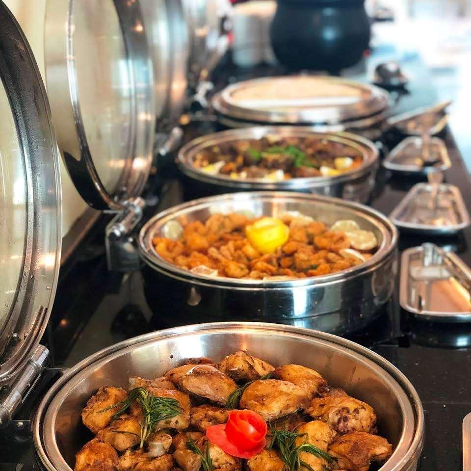 Al Jawhara Hotel Apartments Dubai Restaurang bild